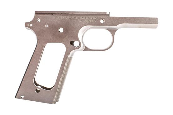 Nighthawk Custom 1911 Frame government features a deep cut trigger guard